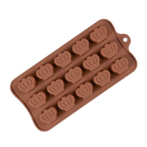 Molde Silicona Choco Corona x15cav