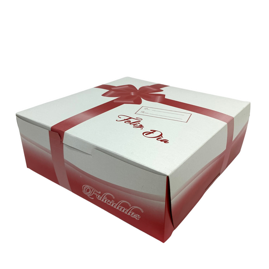 Caja Pudín Color 1/2lb (28x28x10cm) x1und