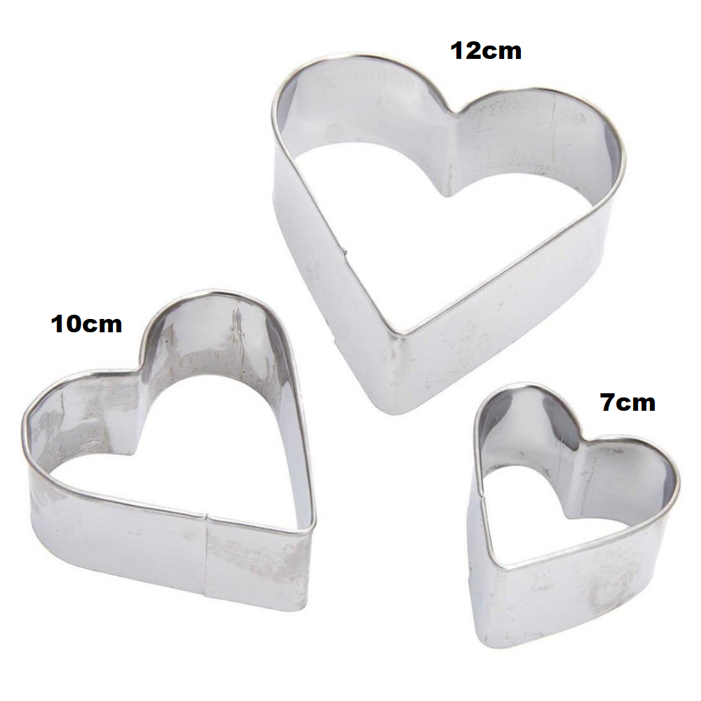 Cortador Metálico Corazón 12cm