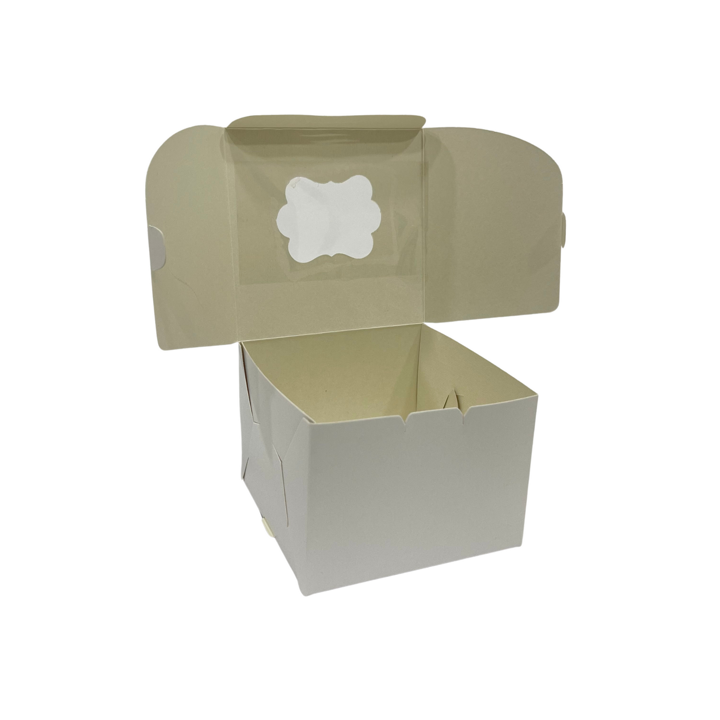 Caja Blanca Ventana (11x11x8cm) x1und