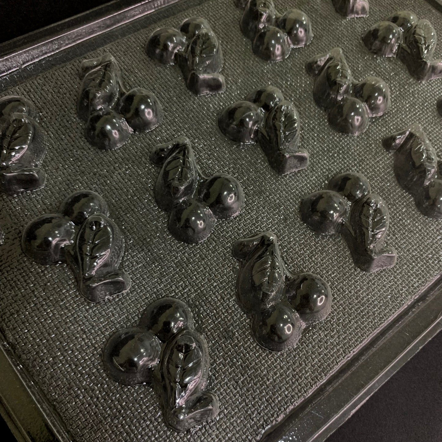 Molde de Acetato Cerezas