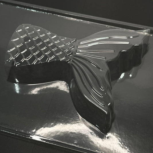 Molde de Acetato Cola de Sirena Grande