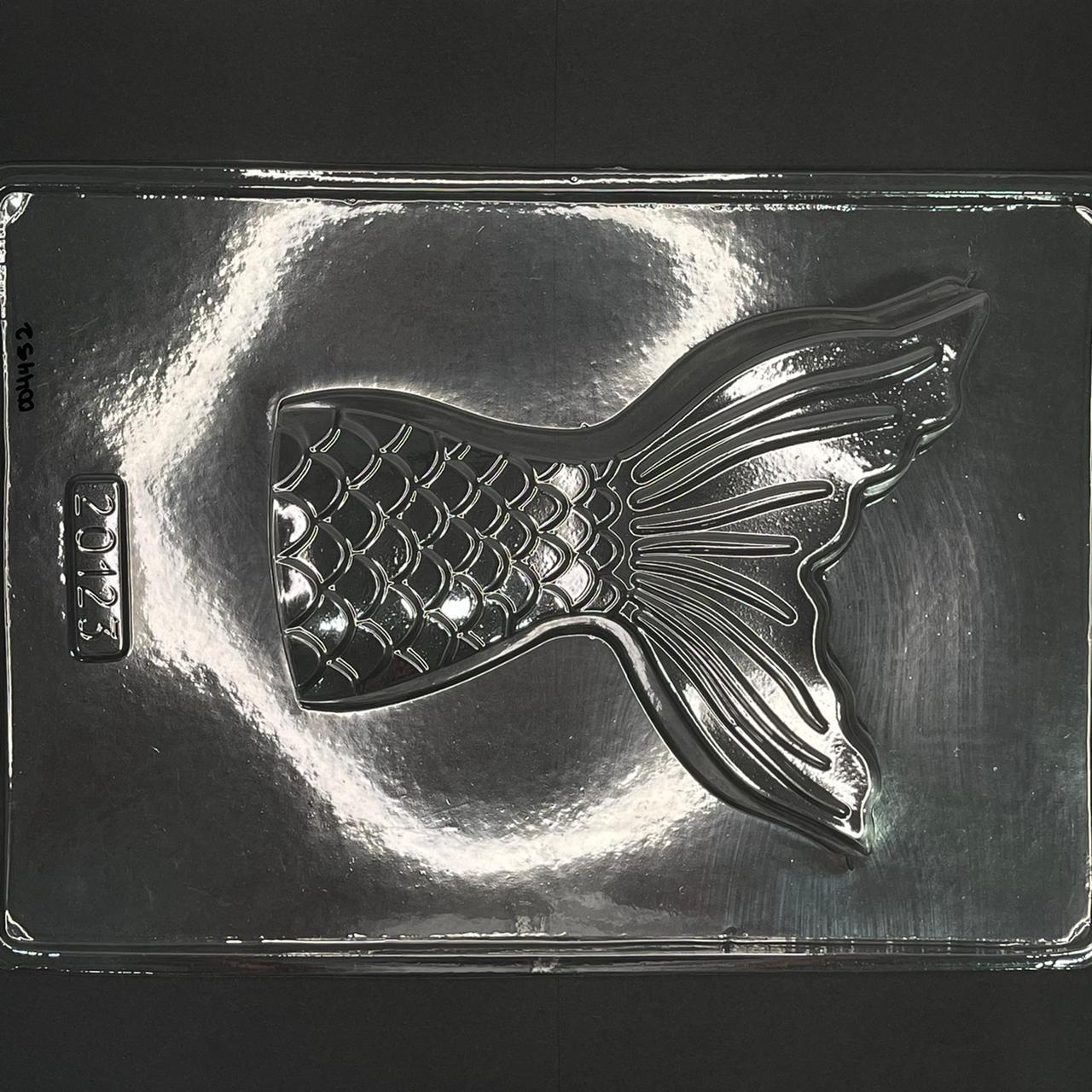 Molde de Acetato Cola de Sirena Grande