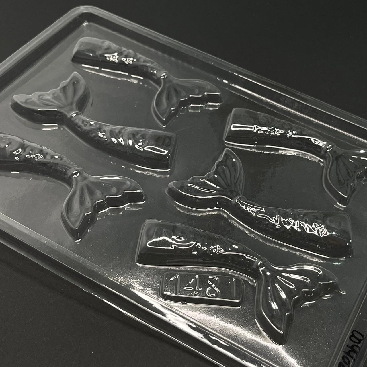 Molde de Acetato Cola de Sirena Pequeña