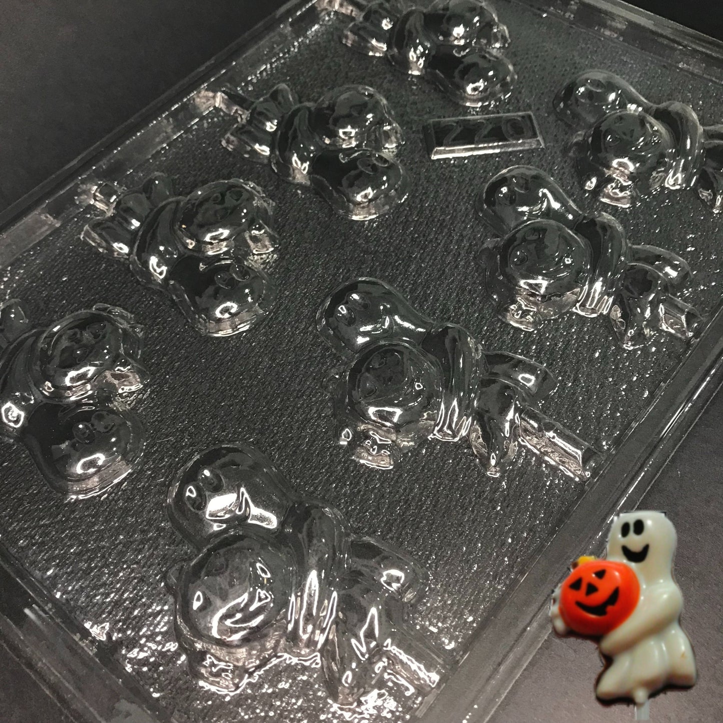 Molde de Acetato Fantasma con Calabaza