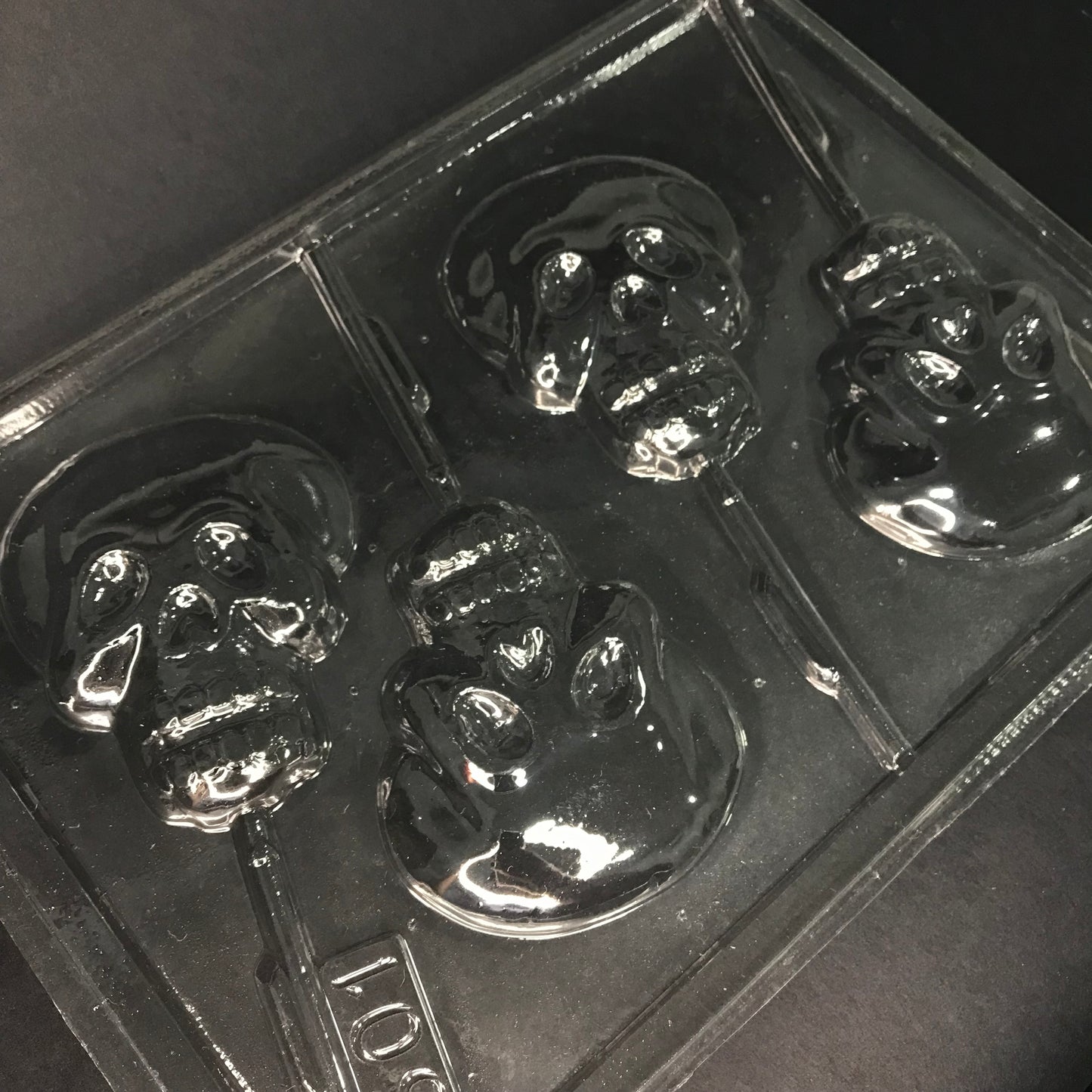 Molde de Acetato Calaveras Medianas