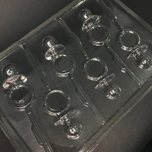 Molde de Acetato Chupo de Bebé x6cav