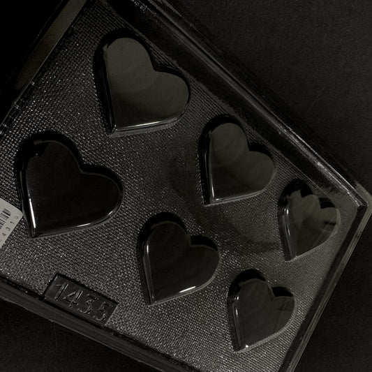 Molde de Acetato Corazón Plano