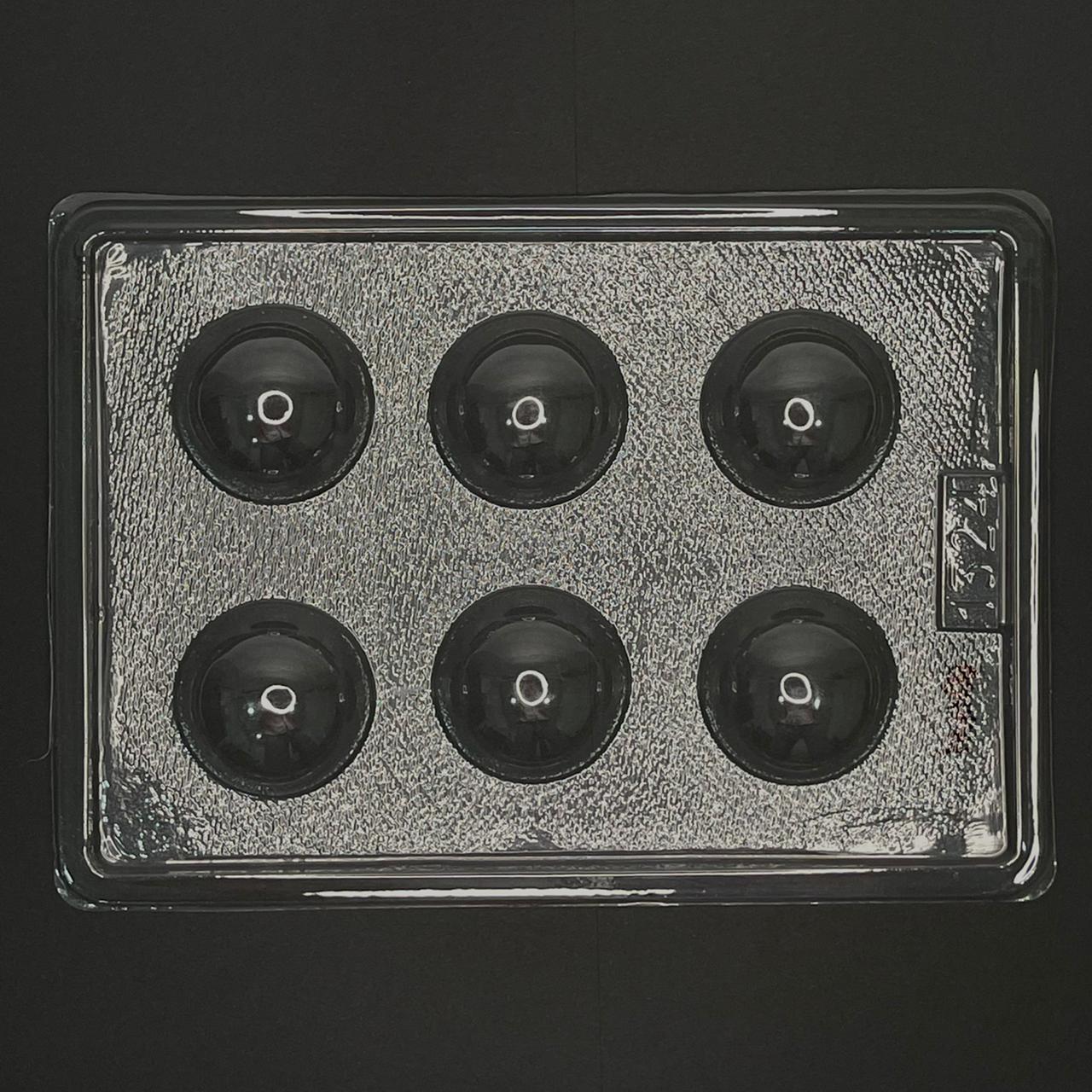 Molde Acetato Semi Esfera 4.9cm x6cav