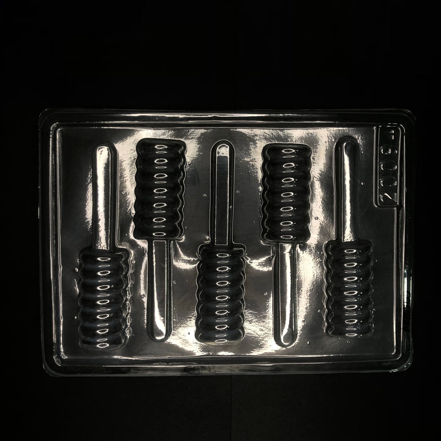 Molde de Acetato Paleta Tornillo