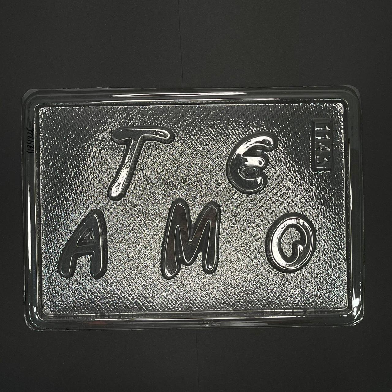 Molde de Acetato Letras Te Amo