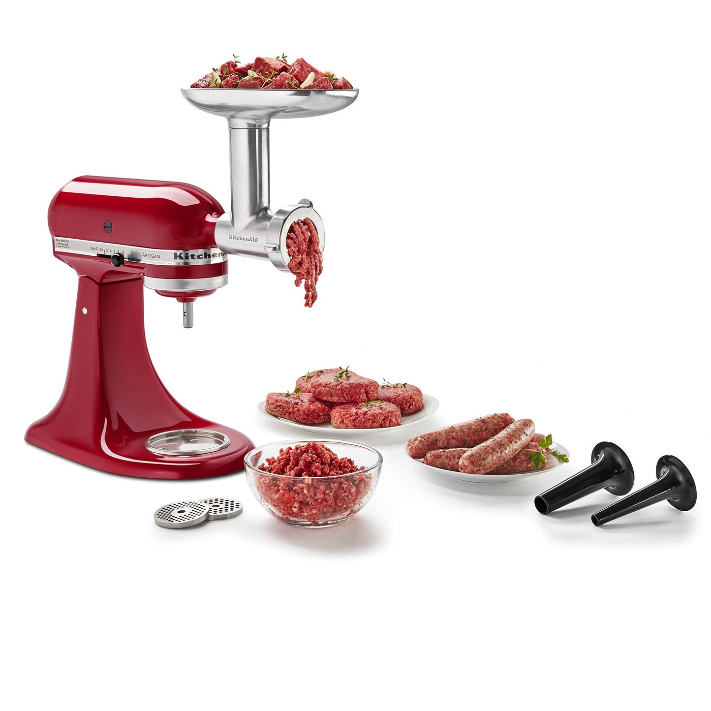 Molino de Carne Metálico KitchenAid