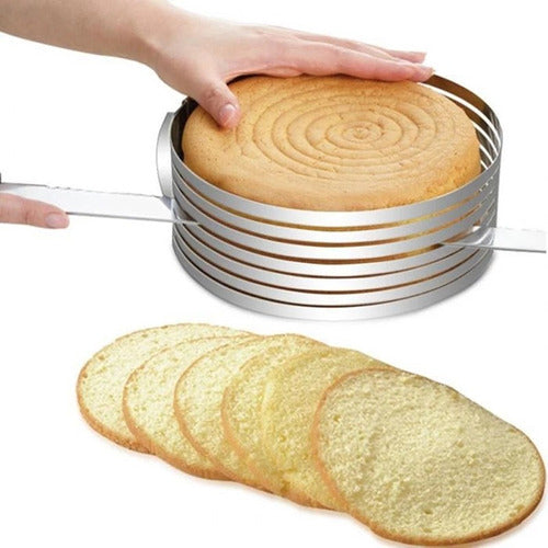 Aro para Rebanar Tortas 16 a 20cm