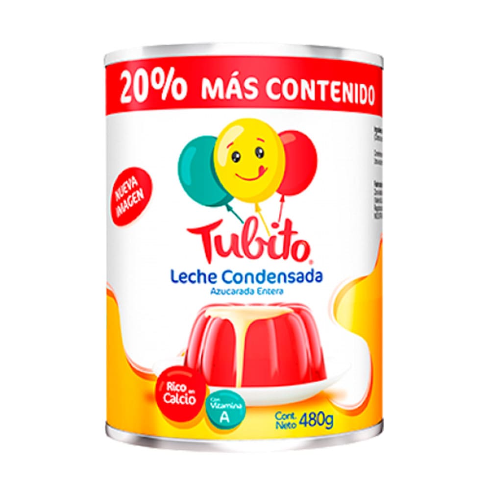 Leche Condensada Tubito Lata x480gr