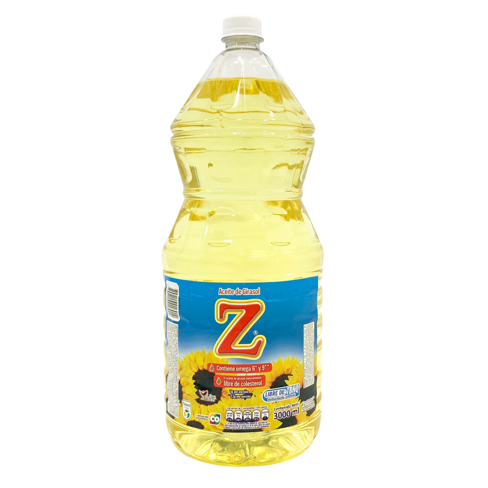 Aceite de Girasol Z x3000ml – Dispropan Caribe Ltda