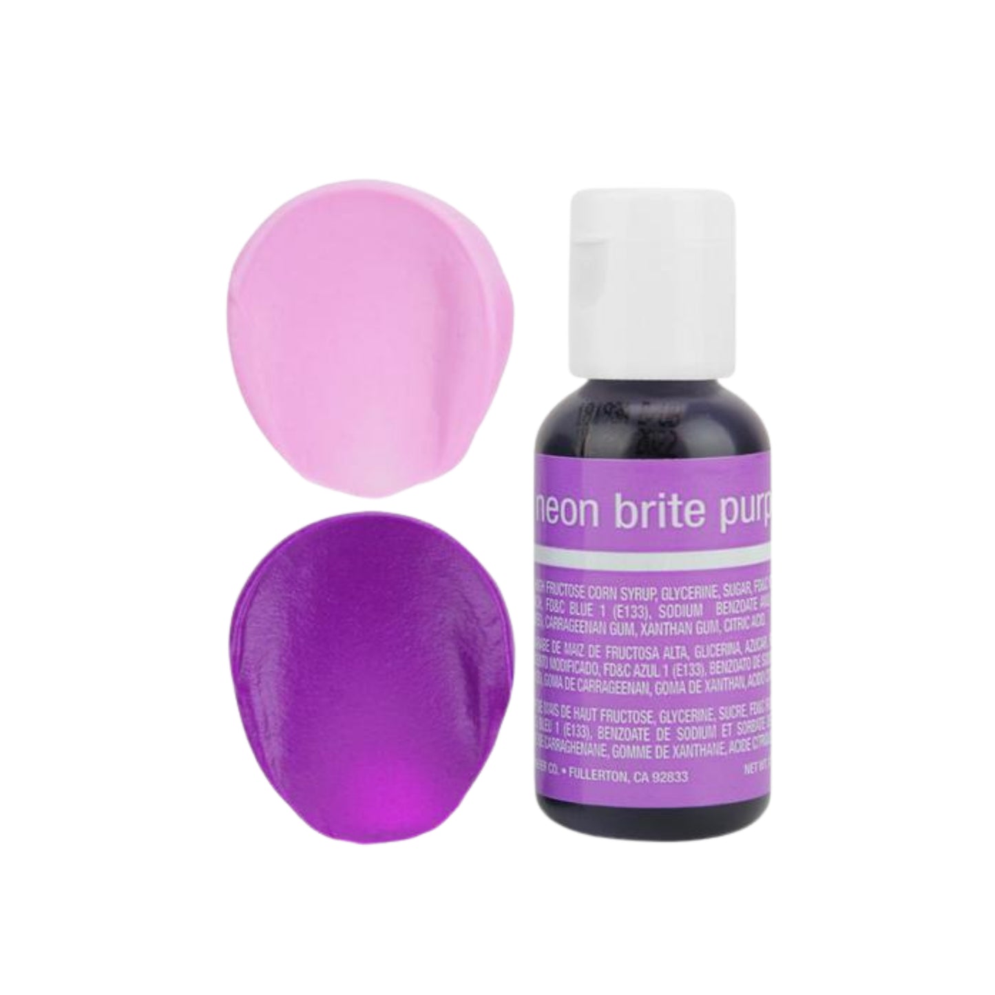 Colorantes en Gel Neón Chefmaster x20gr
