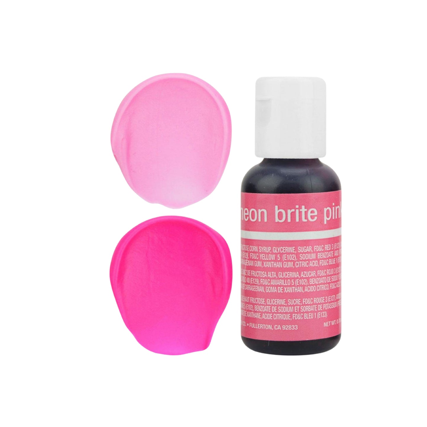 Colorantes en Gel Neón Chefmaster x20gr