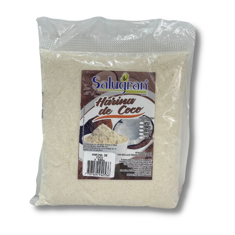Harina de Coco Salugran x500gr