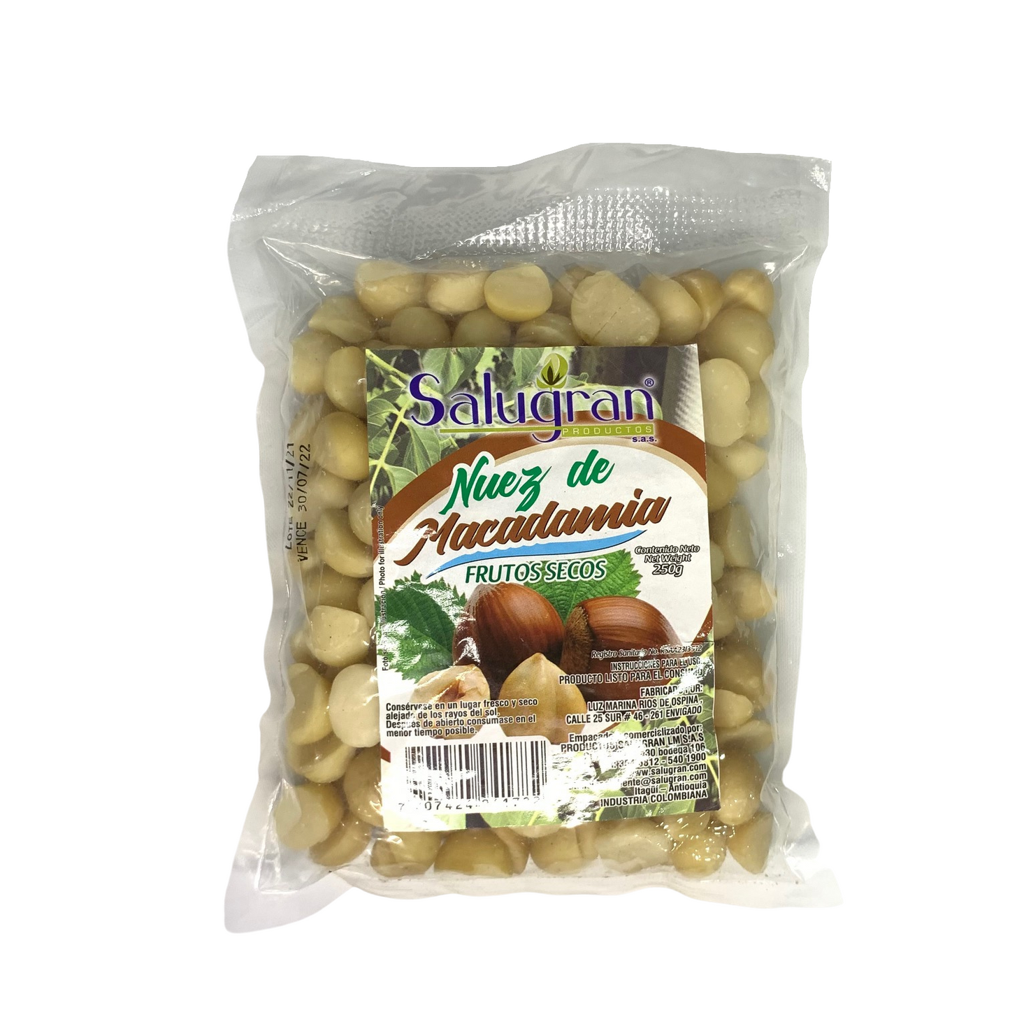 Nuez de Macadamia Salugran