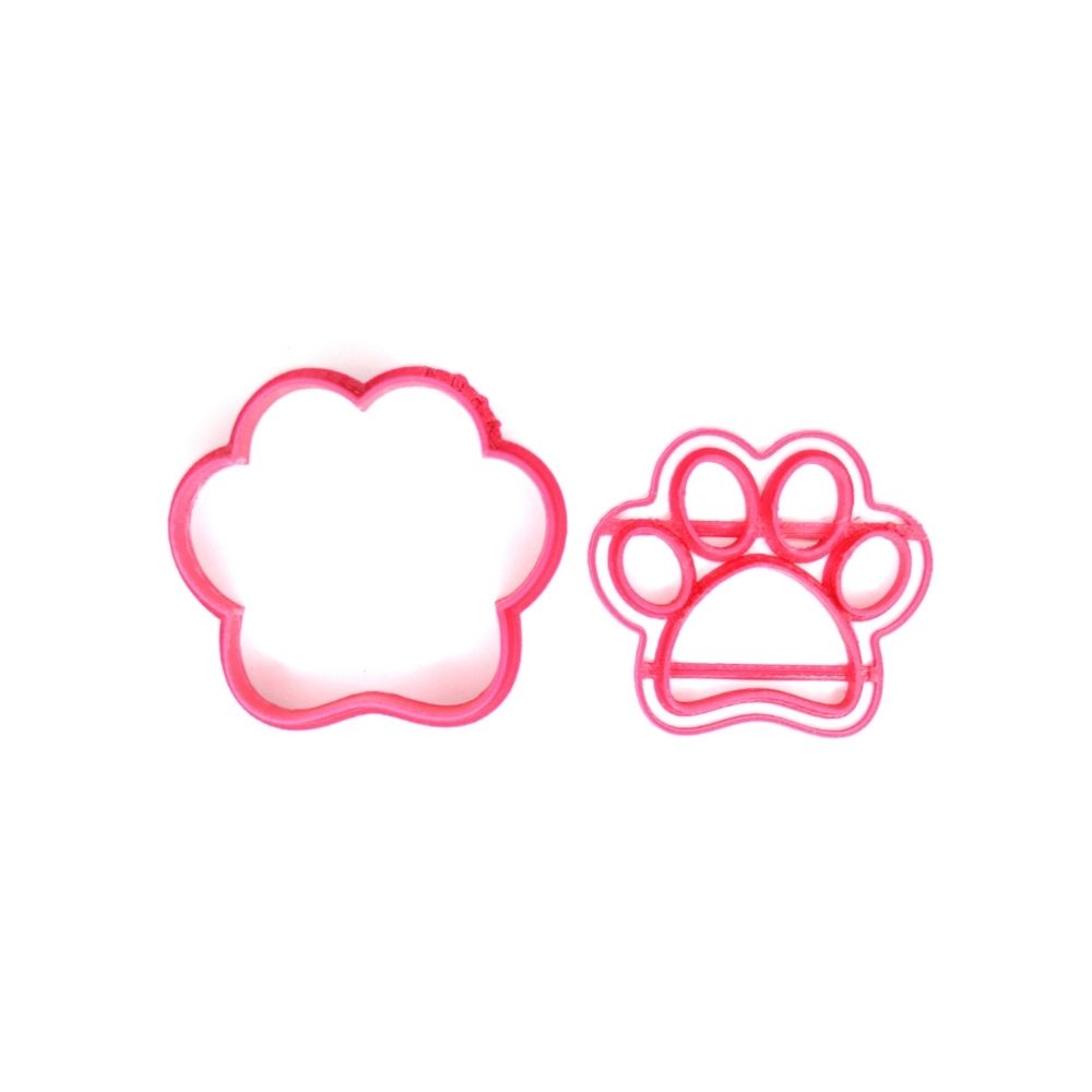 Cortador Plástico Huella de Perro