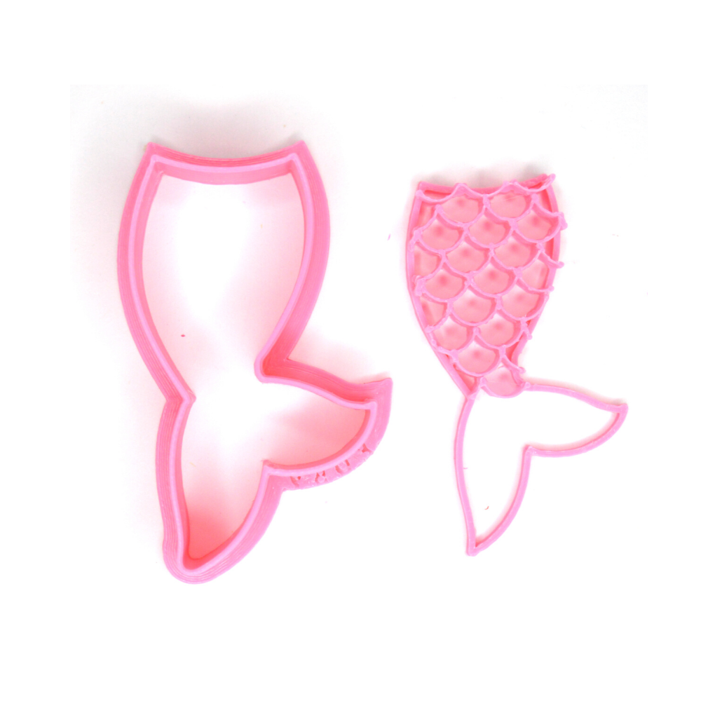 Cortador Plástico Cola de Sirena Pequeña