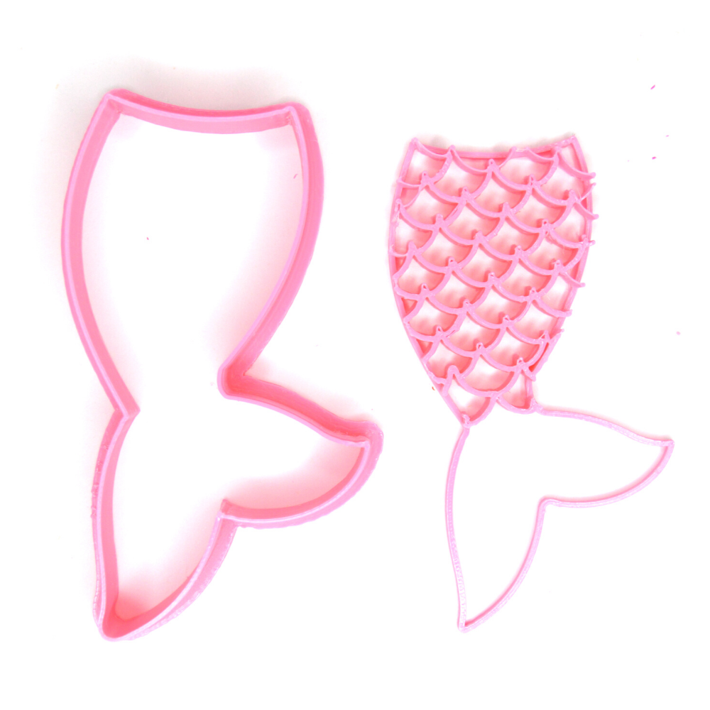 Cortador Plástico Cola de Sirena Grande