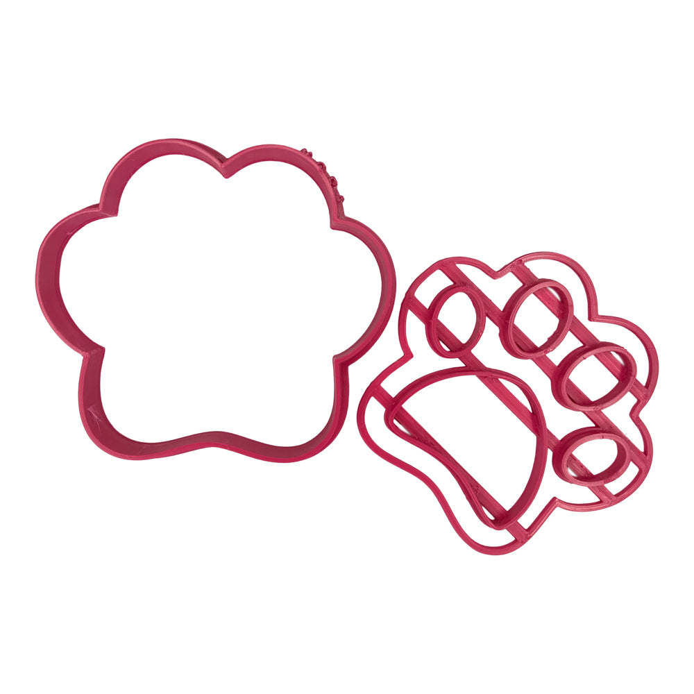 Cortador Plástico Huella de Perro