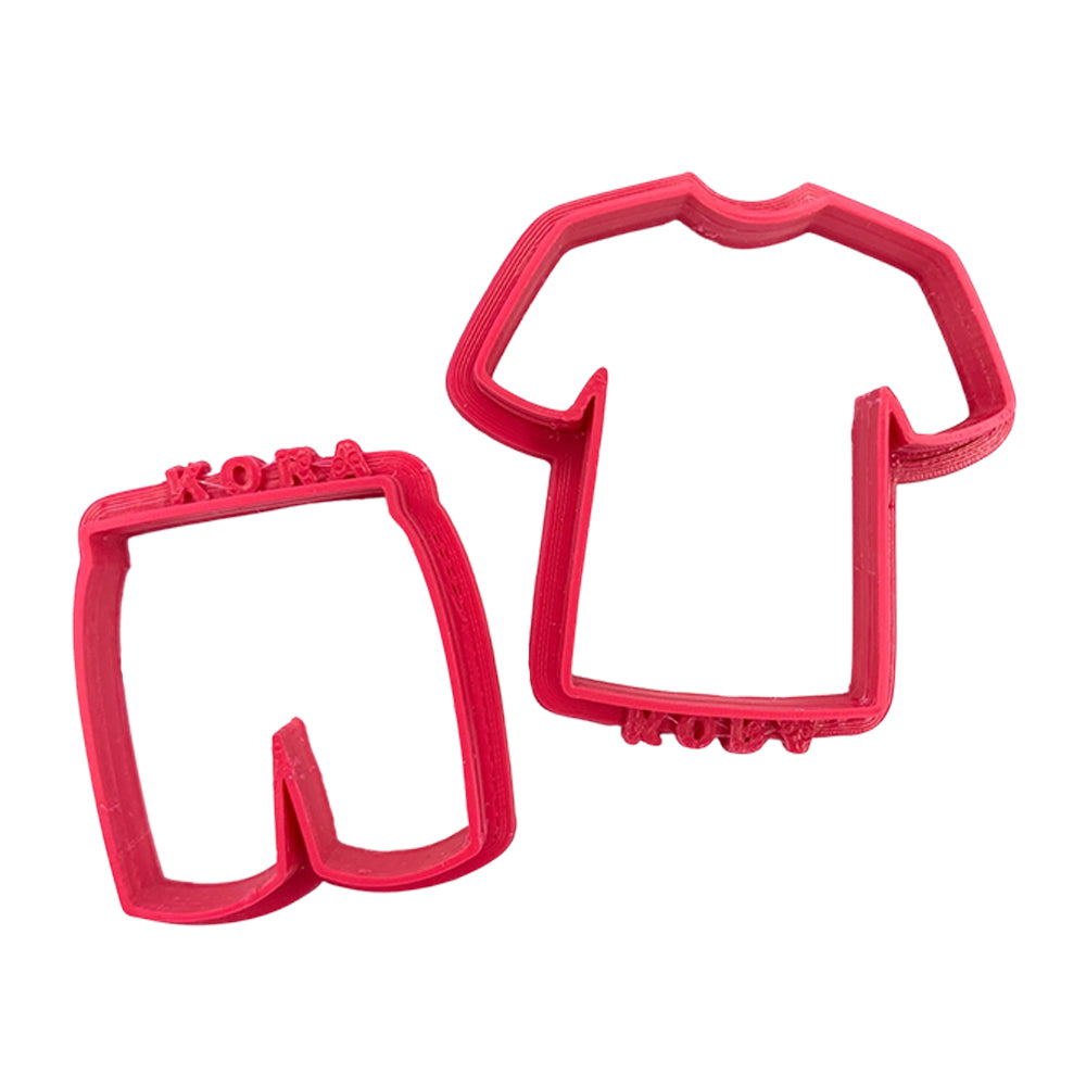 Cortador Plástico Uniforme de Fútbol Grande