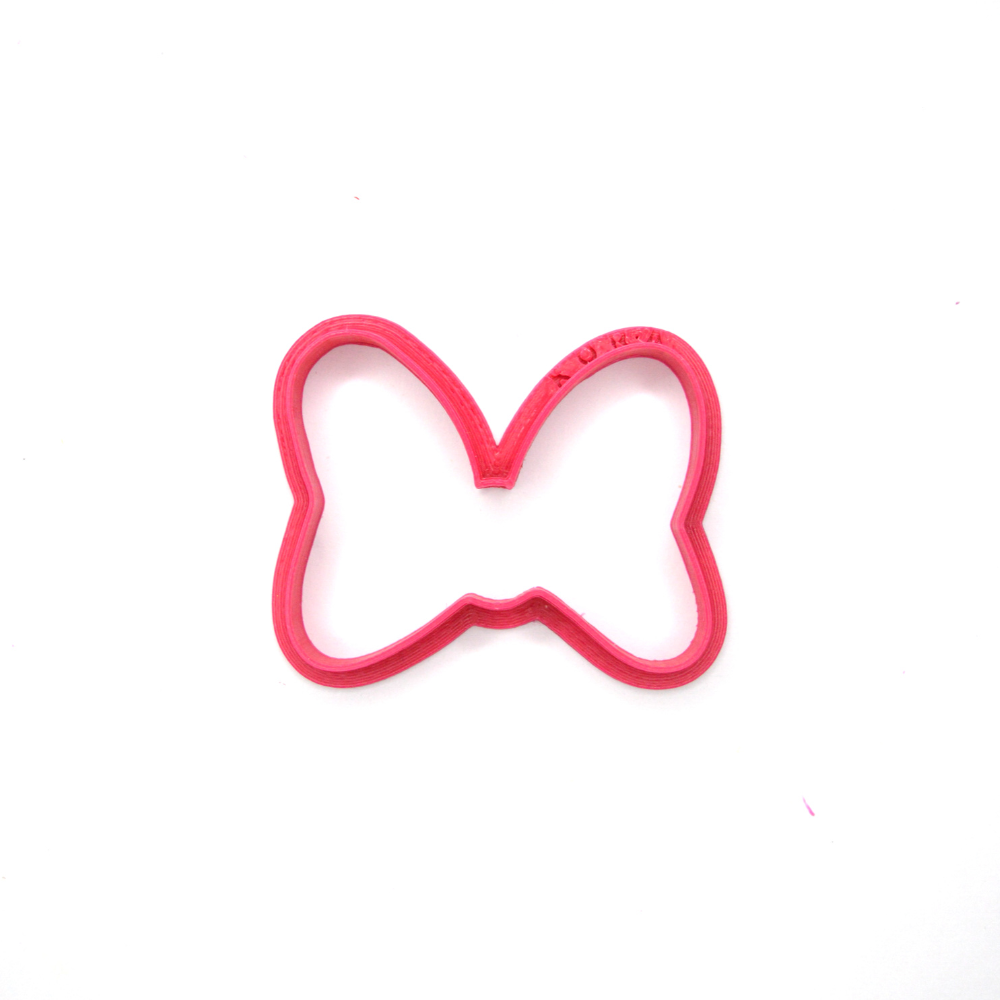 Cortador Plástico Lazo Minnie