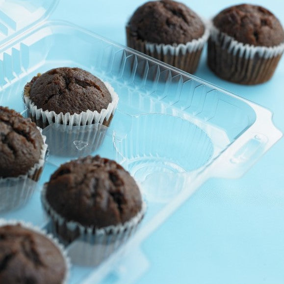 Contenedor Cupcakes y Muffins VN-6 Tapa Baja x1und