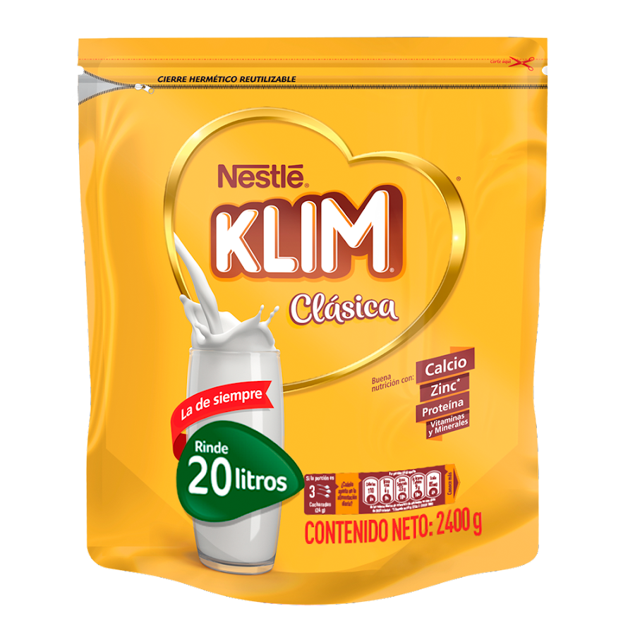 Leche en Polvo Klim x2400gr