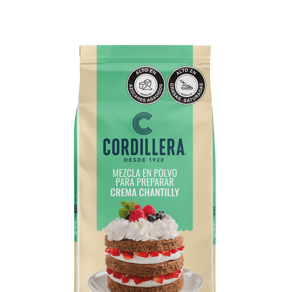 Crema Chantilly En Polvo Cordillera X1Kg