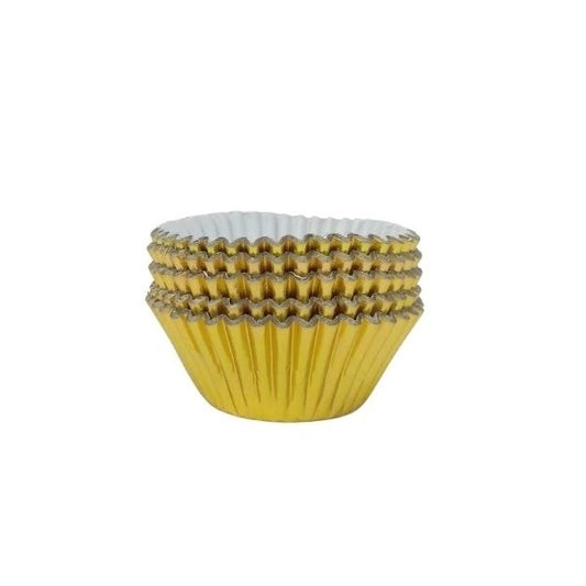 Capacillo Metálico Dorado x50und