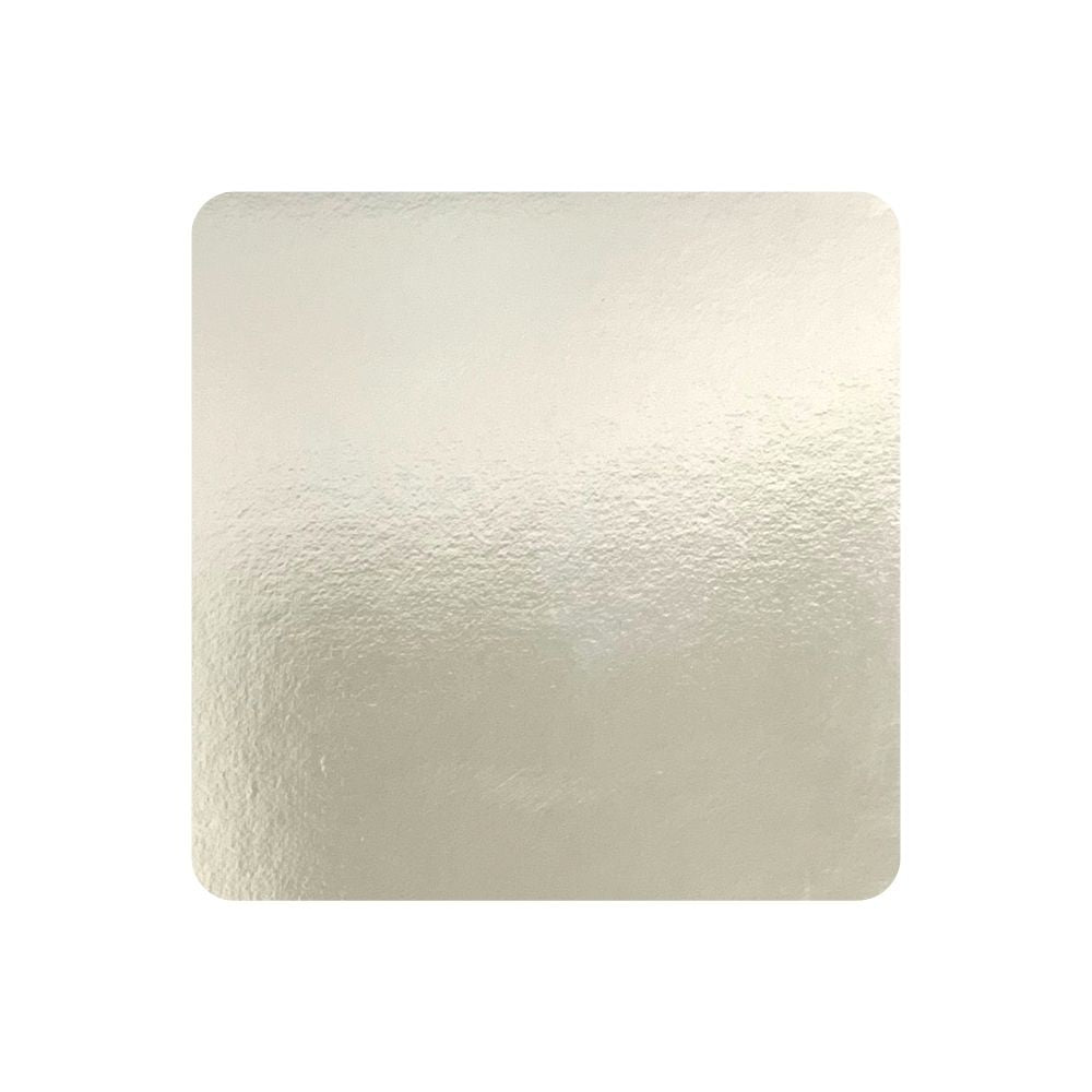 Blonda Cuadrada Plateada 12onz (26cm)