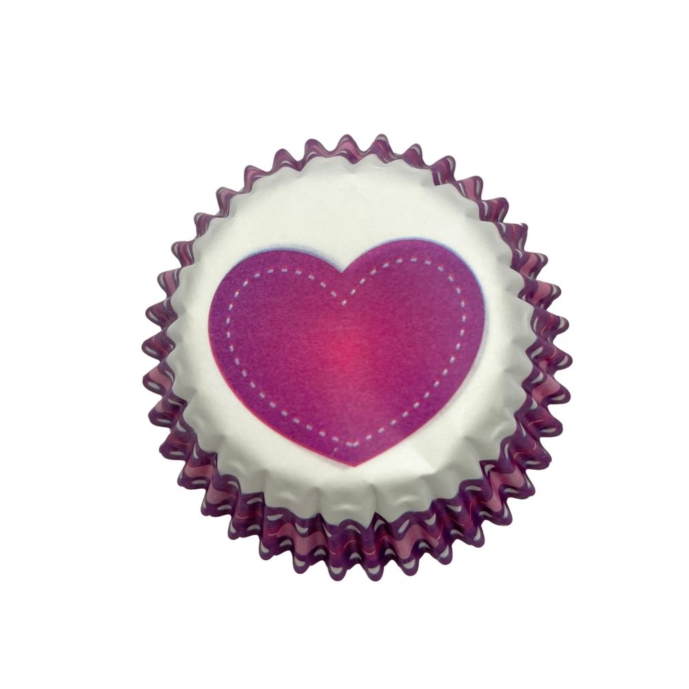 Capacillo Corazón Morado #5 x80und