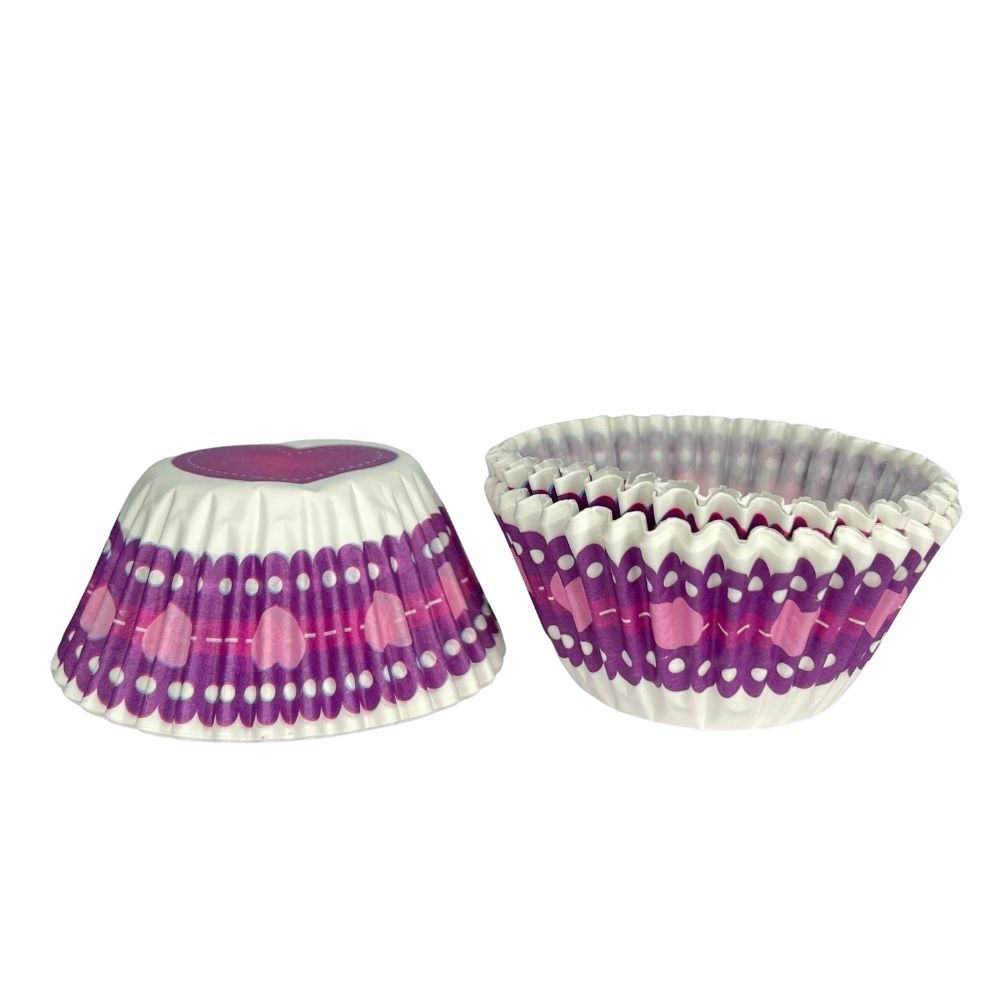 Capacillo Corazón Morado #5 x80und