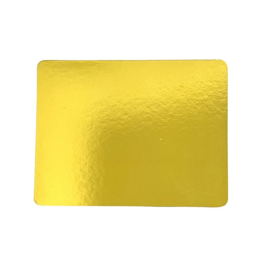 Blonda Rectangular Dorada 1Lb (28x20cm)