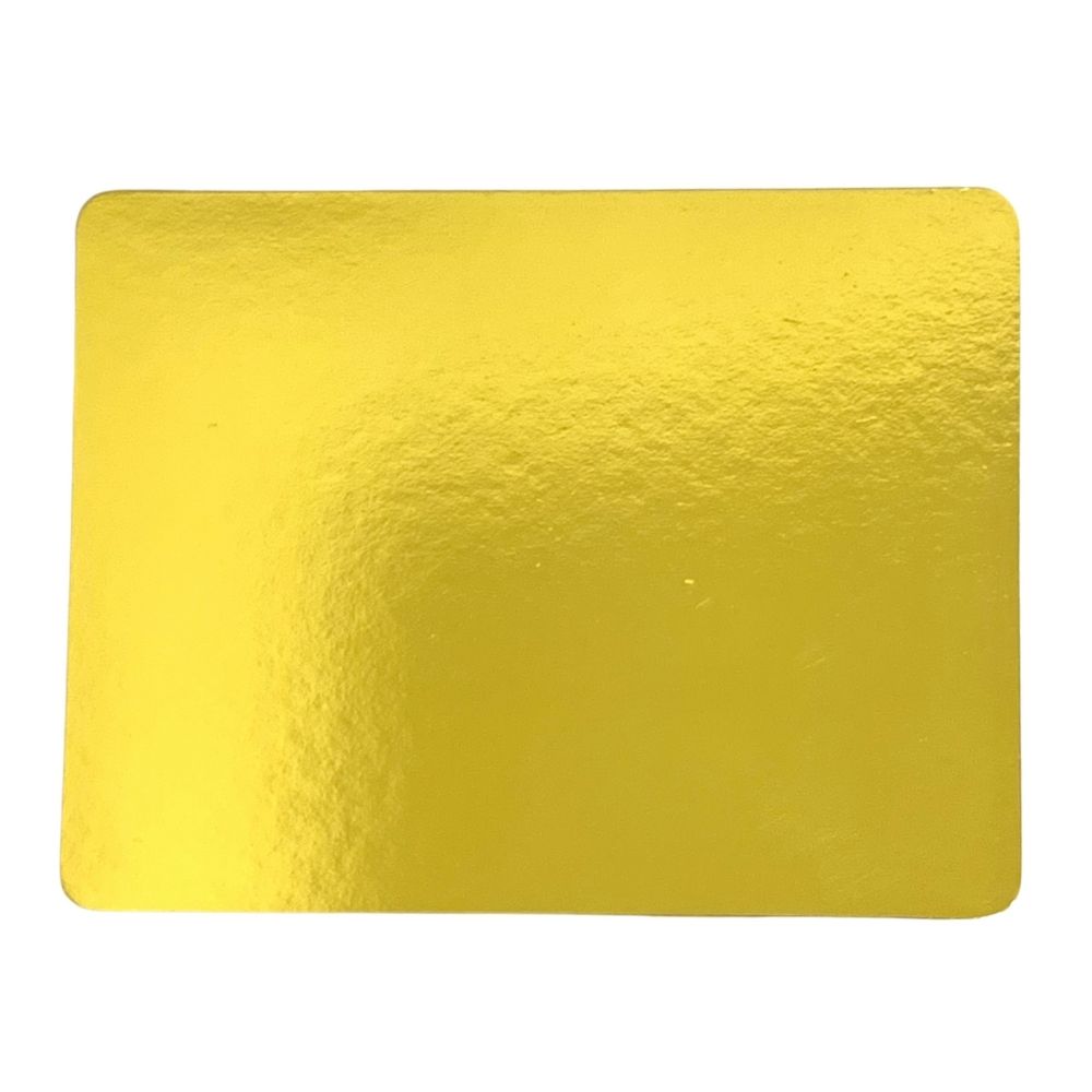 Blonda Rectangular Dorada 2Lb (38x30cm)