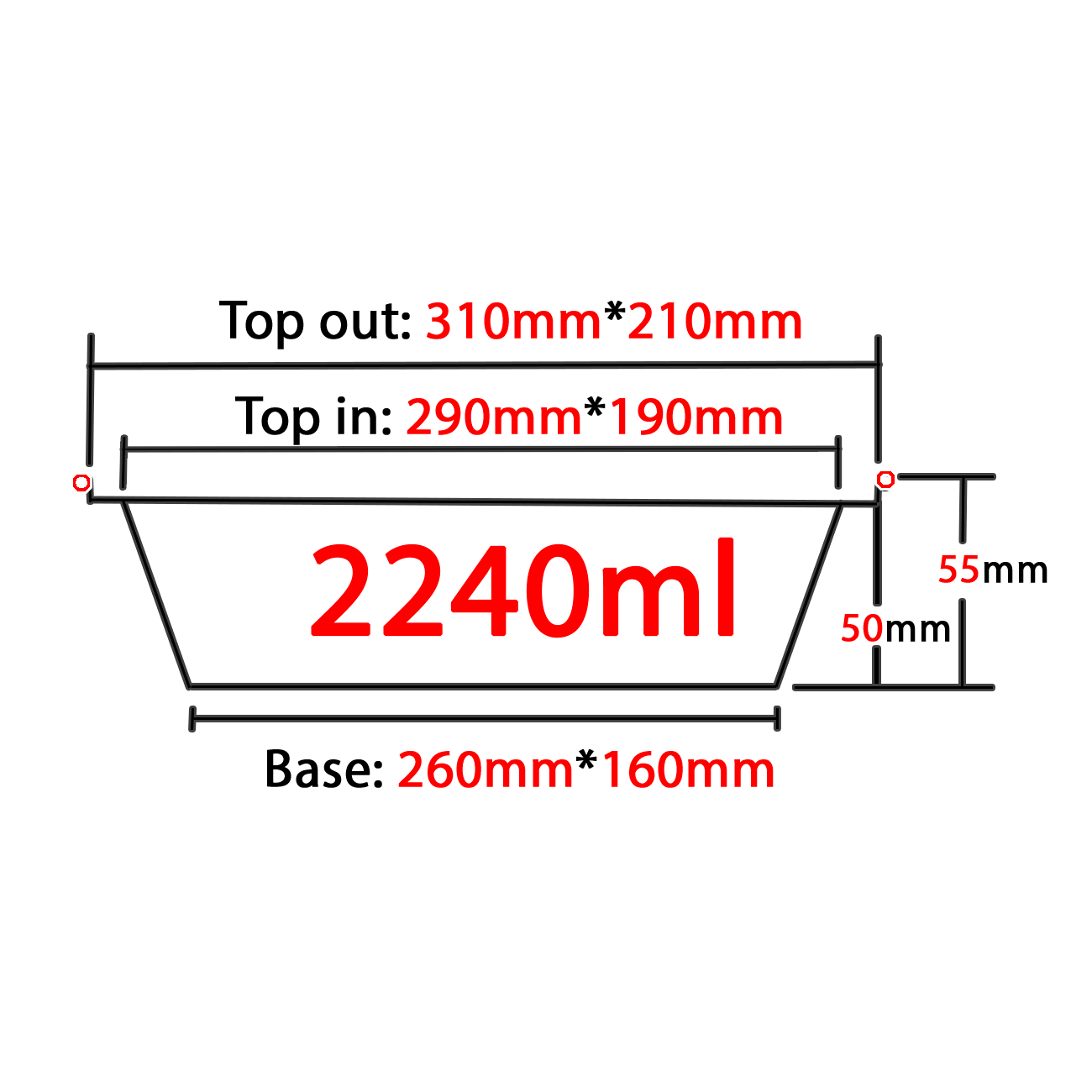Molde Lasagna Familiar Ref: 083