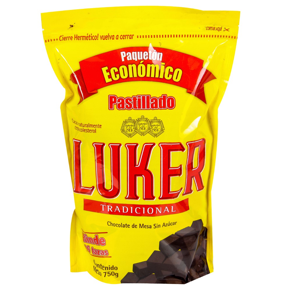 Cobertura Luker Amarga Sin Azúcar X750Gr