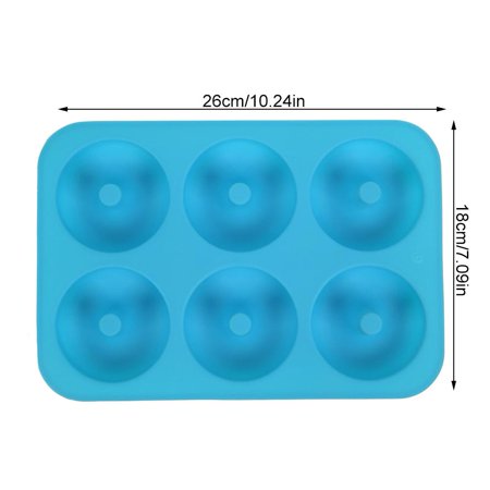 Molde Silicona para Donas x 6cav