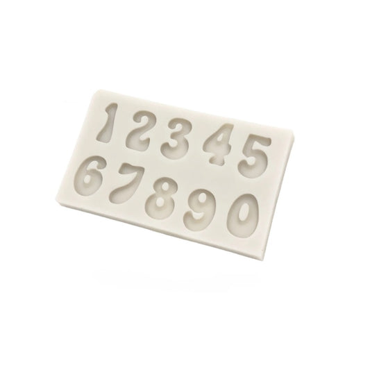 Molde Silicona Números Timoteo