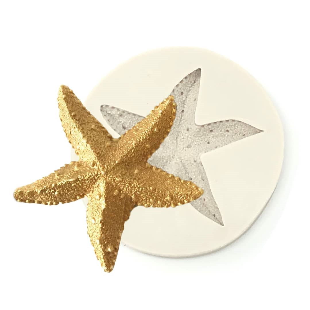 Molde Silicona Estrella de Mar Grande