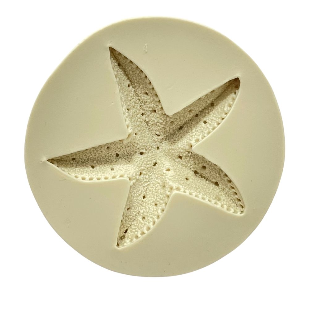 Molde Silicona Estrella de Mar Grande