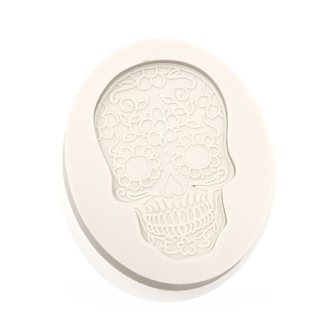 Molde Silicona Calavera Catrina