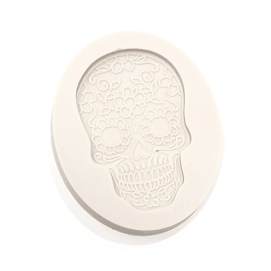 Molde Silicona Calavera Catrina