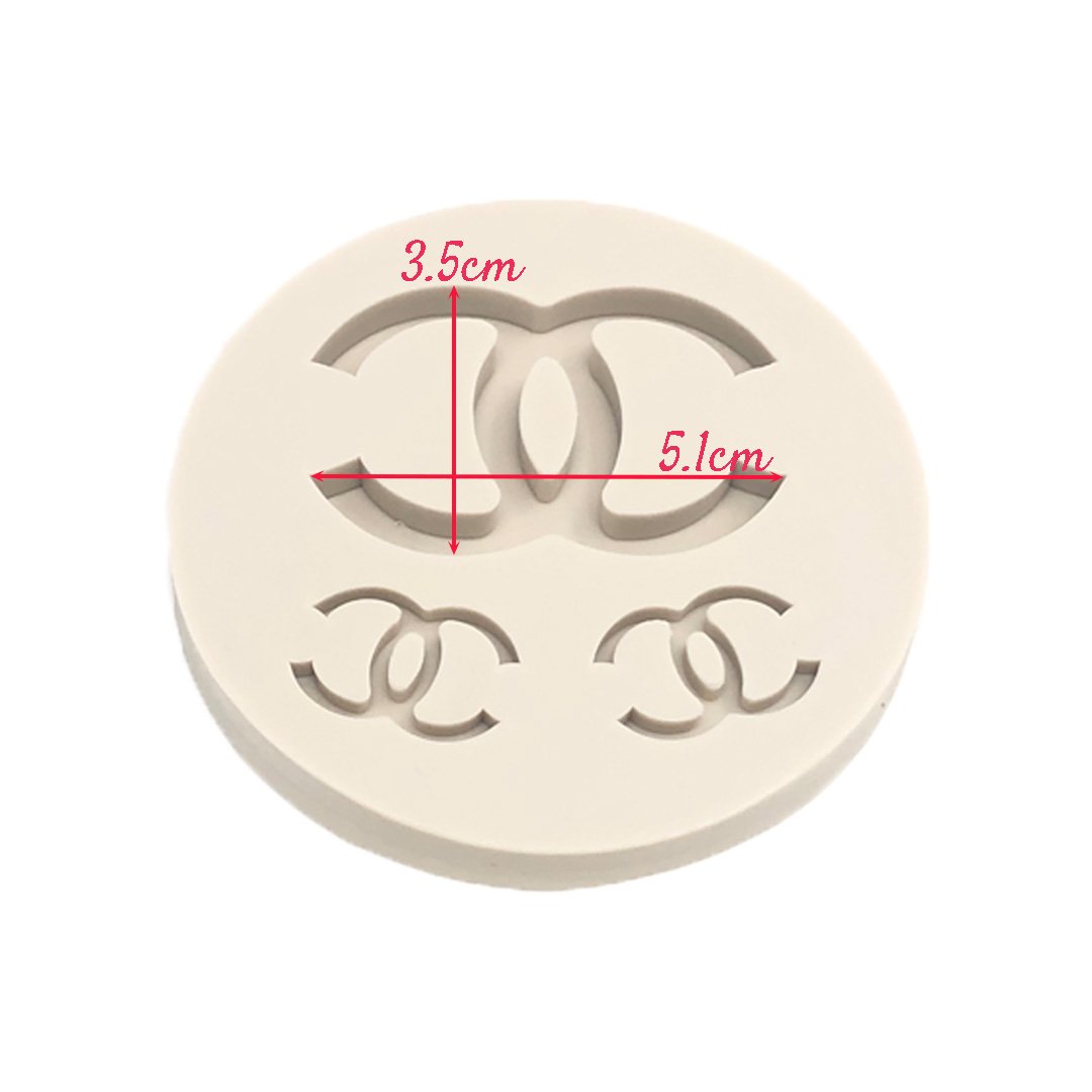 Molde Silicona Logo Chanel