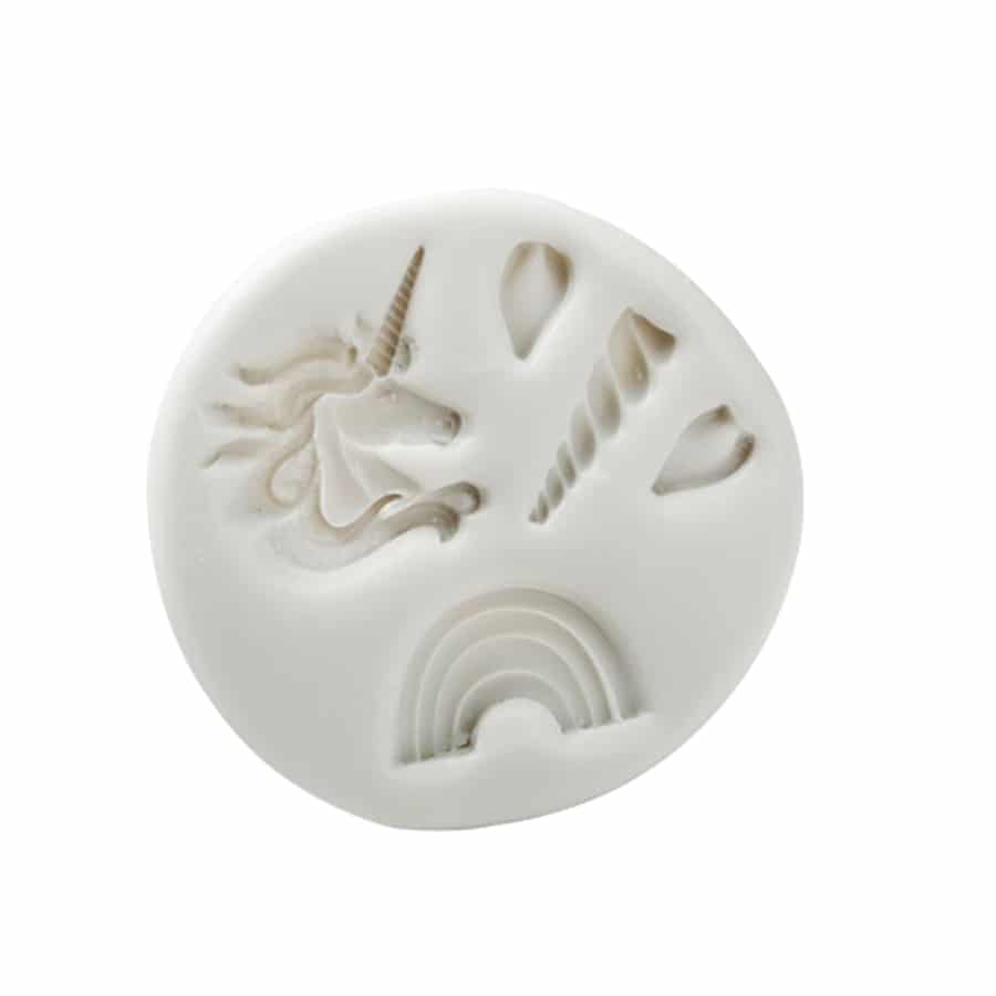 Molde Silicona Unicornio Fantasía x5cav