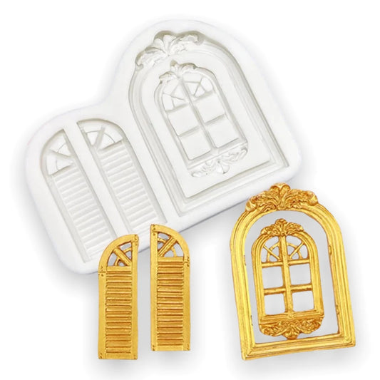 Molde Silicona Ventanas Encanto x2cav