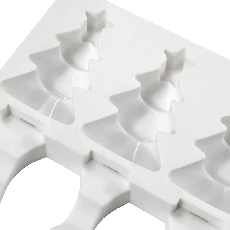 Molde Silicona Paleta Árbol de Navidad